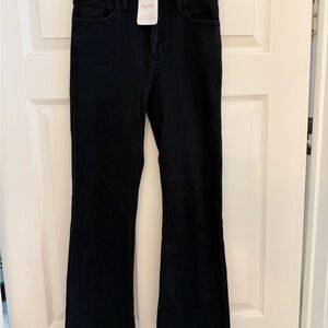 Women's Classic Black Flare Jeans